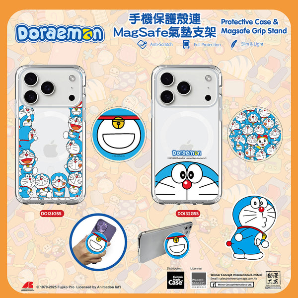 Doraemon iPhone Case / Android Phone Case & Magsafe Grip Stand Set (DO131GSS)