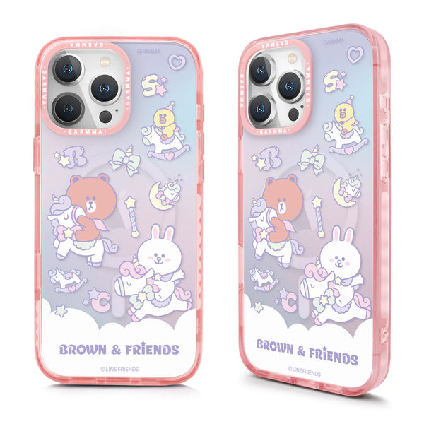 【門市發售】Garmma 永橙 Line Friends MagSafe 手機殼(iPhone 16系列)