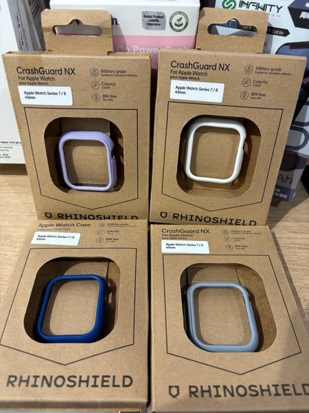 【門市發售】 犀牛盾 CrashGuard NX Apple Watch Case(44/45mm)