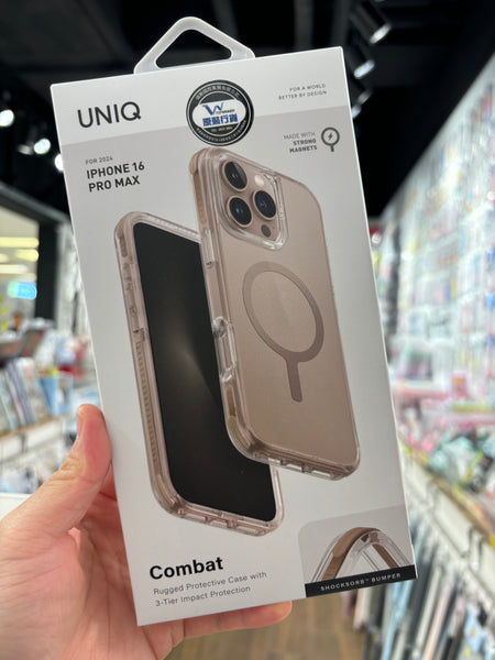 【門市發售】UNIQ Combat Magsafe Case(iphone 16系列)