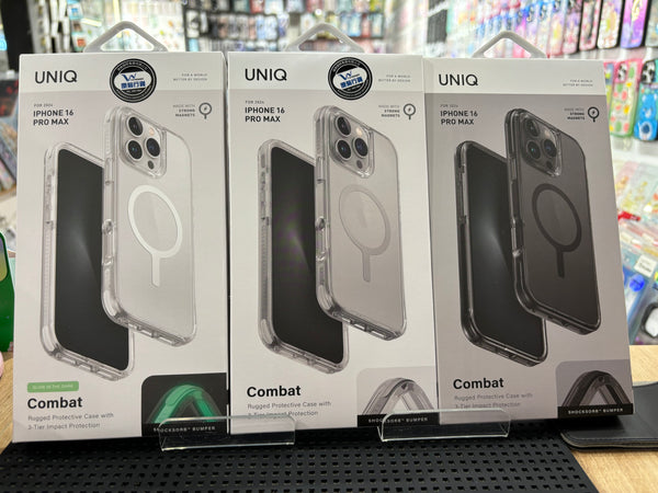 【門市發售】UNIQ Combat Magsafe Case(iphone 16系列)