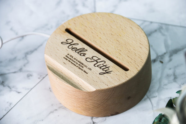 Hello Kitty Acrylic LED Lamp (KT82L)