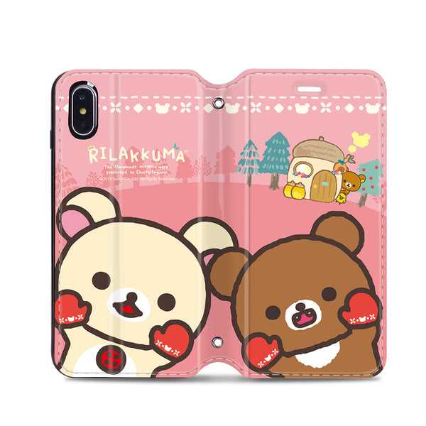 Rilakkuma Leather Flip Case (RKCM01)