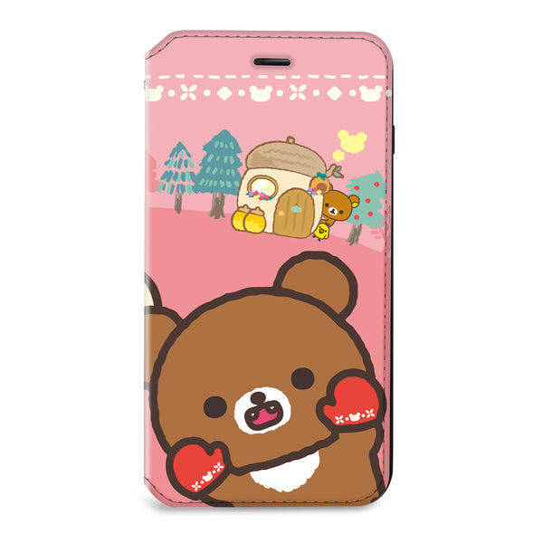 Rilakkuma Leather Flip Case (RKCM01)