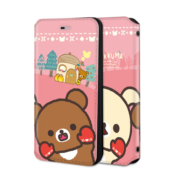 Rilakkuma Leather Flip Case (RKCM01)