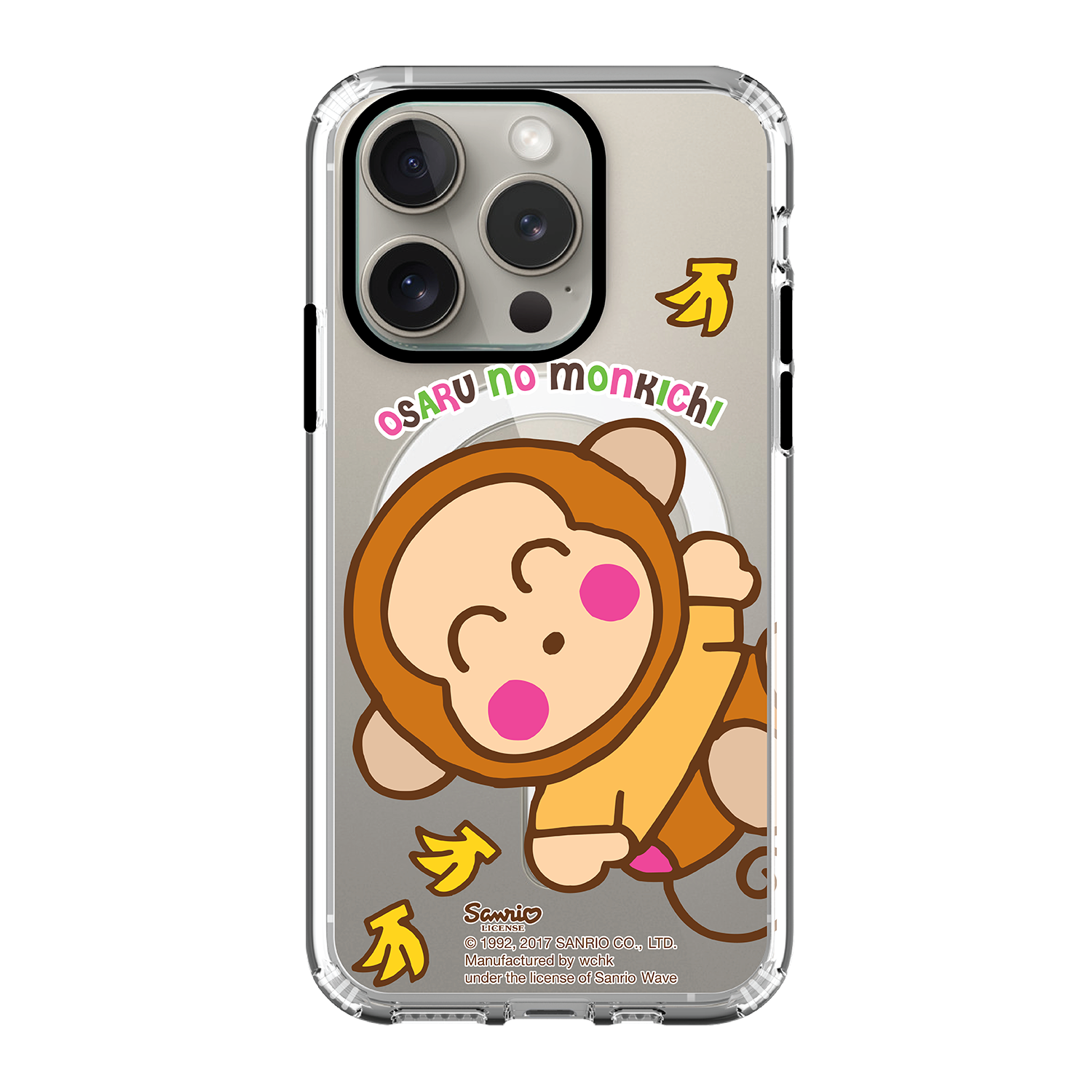 Osaru No Monkichi Clear Case / iPhone Case / Android Case / Samsung Case 防撞透明手機殼 (OM83)