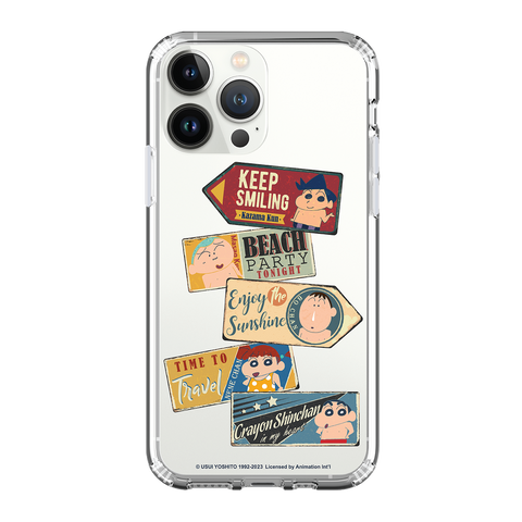 Crayon Shin-chan Clear Case / iPhone Case / Android Case / Samsung Case 蠟筆小新 正版授權 全包邊氣囊防撞手機殼 (SC285)