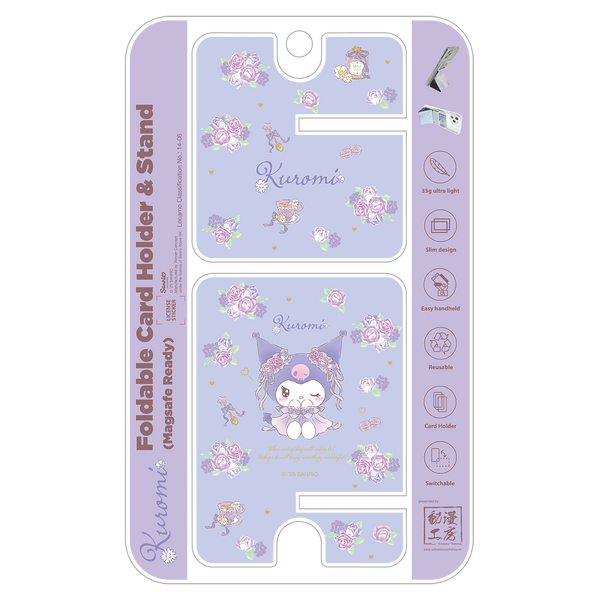 Kuromi Magsafe Card Holder & Phone Stand (KU109CC)