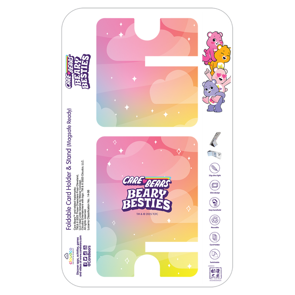 Care Bears Magsafe Card Holder & Phone Stand (CB111CC)