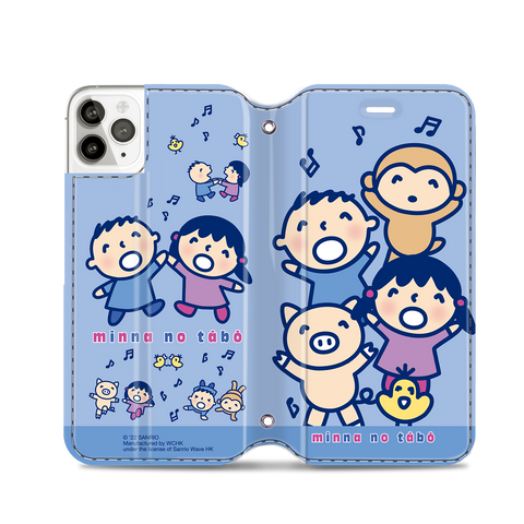 Minna no Tabo Leather Flip Case (TACM104)