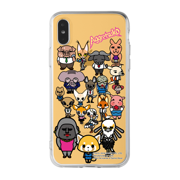 Aggretsuko Clear Case (AR803)