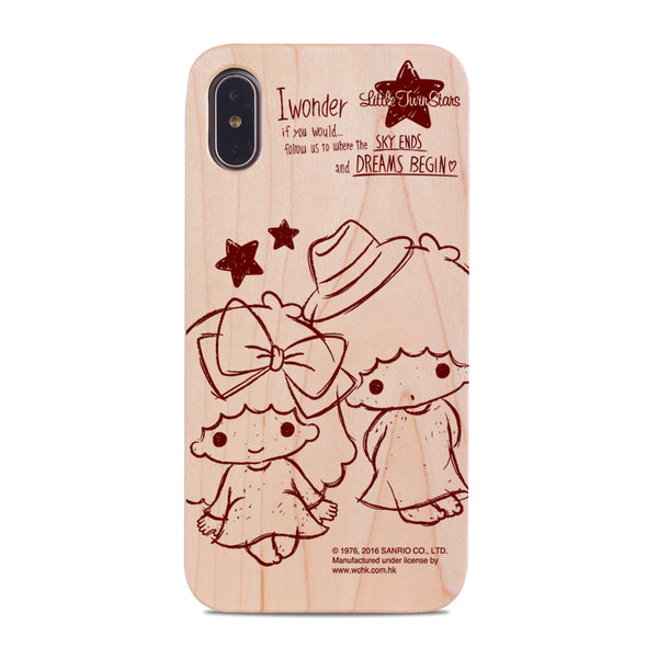 Little Twin Stars Wooden Case (TS88W)