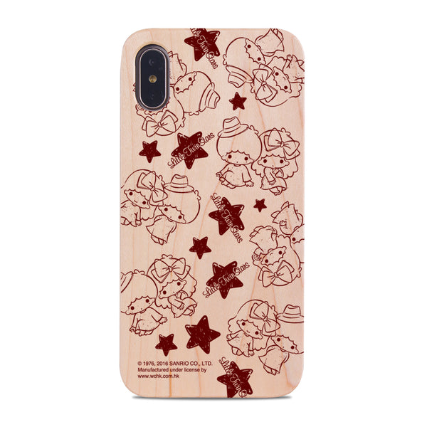 Little Twin Stars Wooden Case (TS89W)